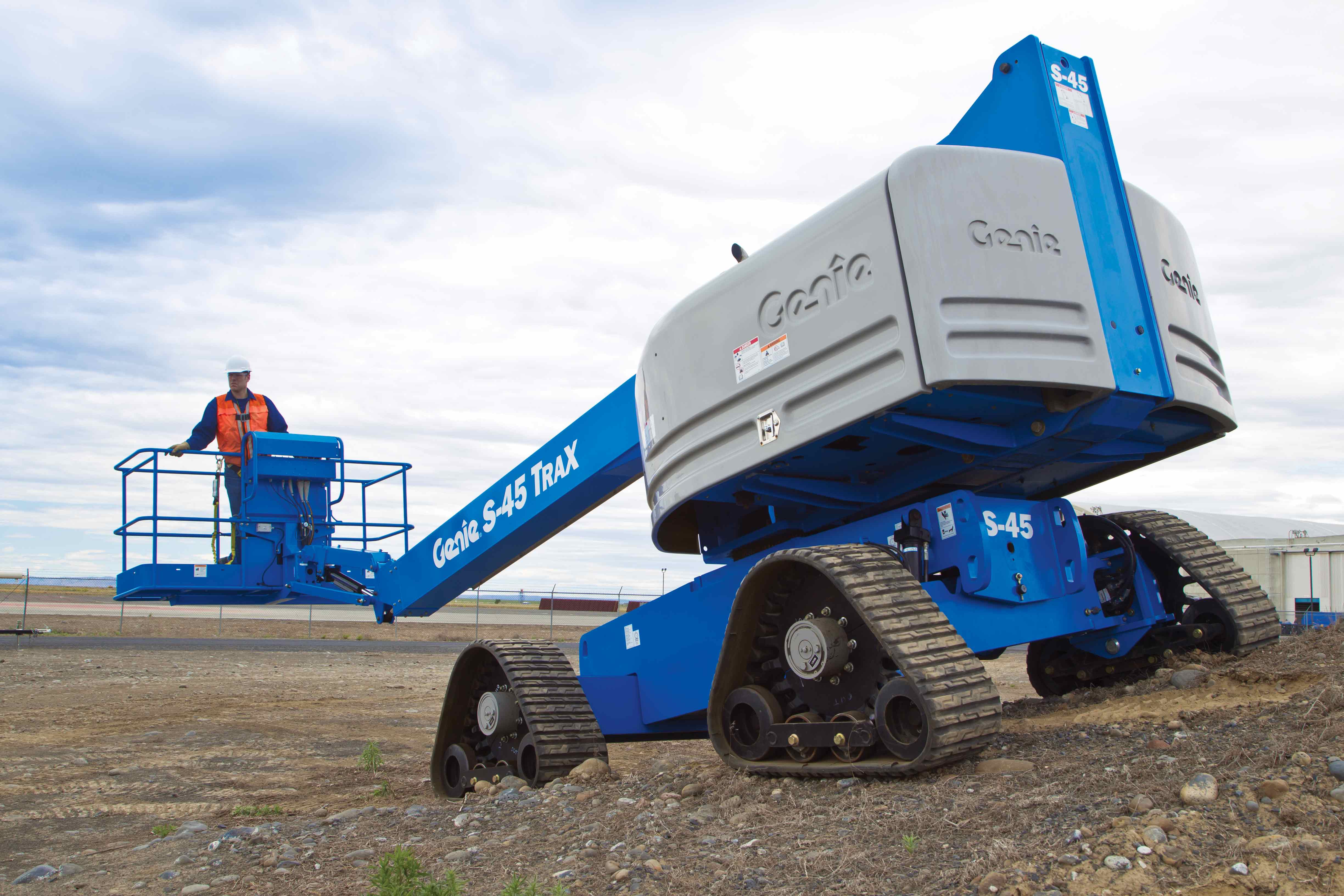 Genie S45 Trax Telescopic Boom Lift Workplatform