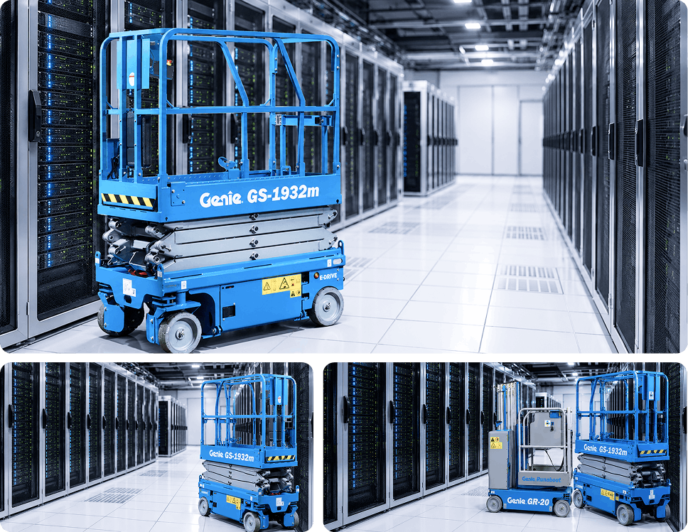 Choose between a Genie Scissor Lift and Boom Lift | Workplatform Ltd