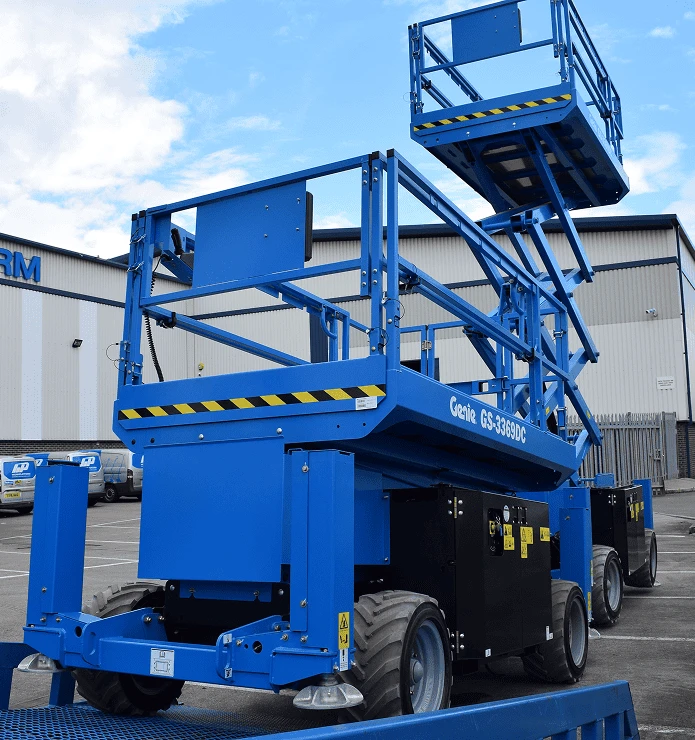 Genie GS3369 DC | Rough Terrain Scissor Lifts | Genie’s UK Distributor