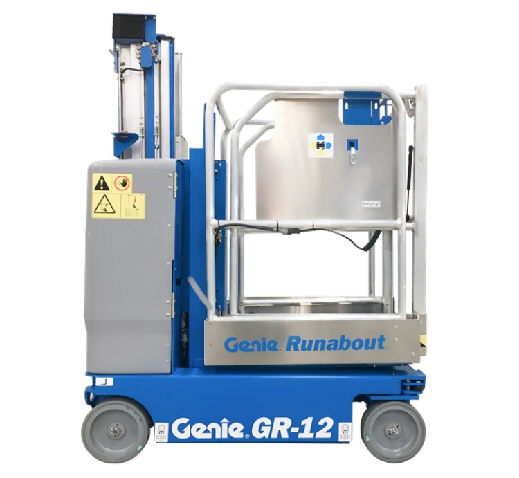 Genie GR12 | Runabout Vertical Mast Lifts | Genie’s UK Distributor