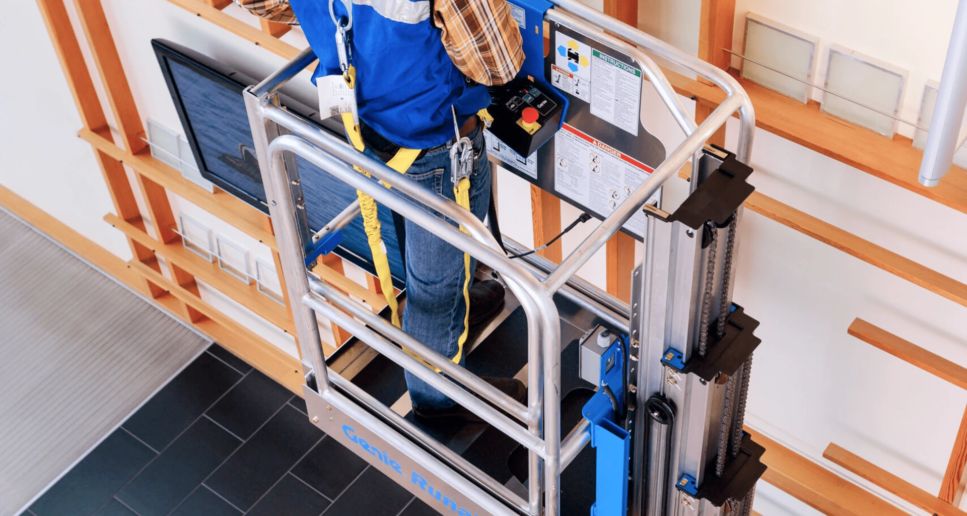 Genie GR12 | Runabout Vertical Mast Lifts | Genie’s UK Distributor