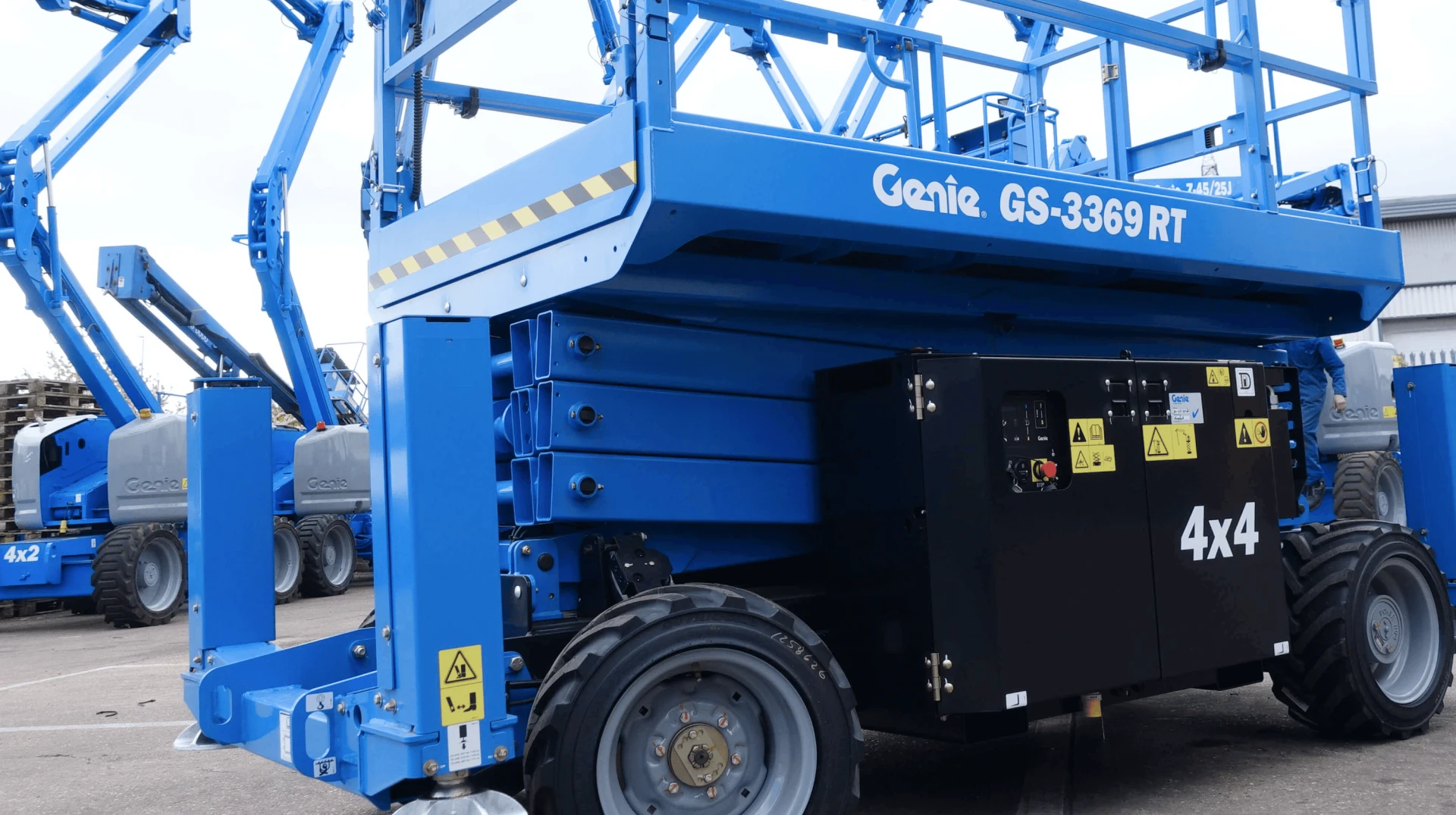 Genie GS3369 RT | Rough Terrain Scissor Lifts | Genie’s UK Distributor
