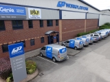 office with signage