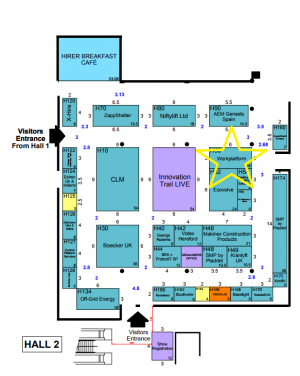 Workplatform Ltd stand at Ricoh Arena