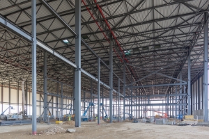 Genie JLR plant - framework & roof